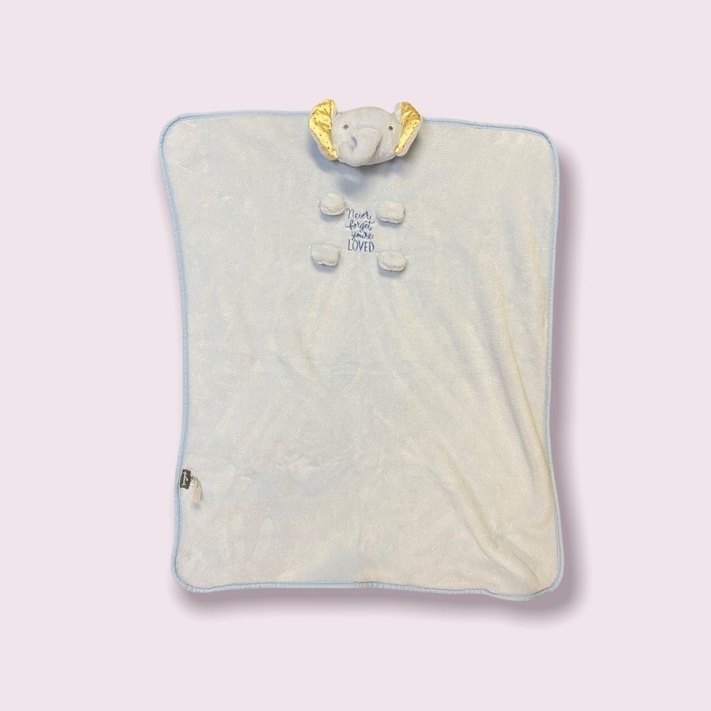 𝅺baby BOY ELEPHANT BLANKET